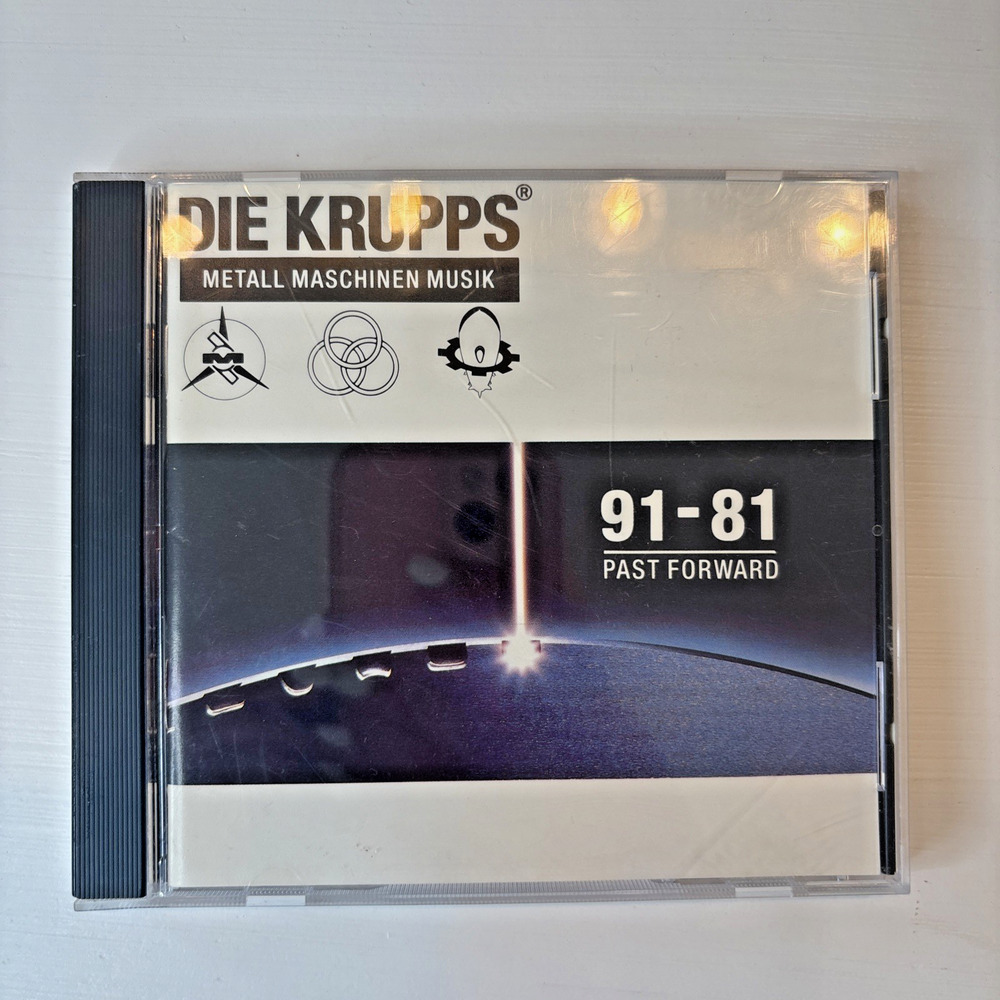 Die Krupps Metall Maschinen Musik CD 1991 Compilation EBM Electro Metal Rare
